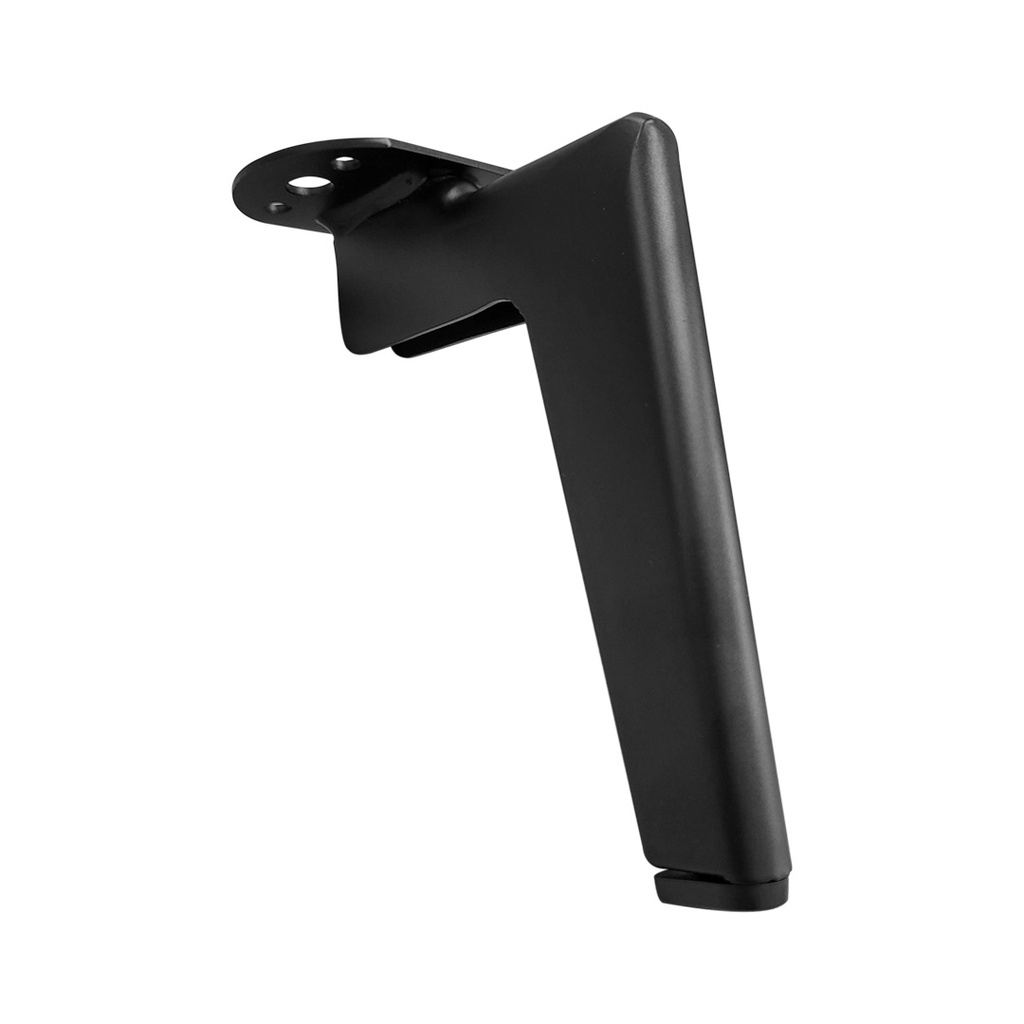 PATA DESPLAZADA HIERRO 15MM NEGRA