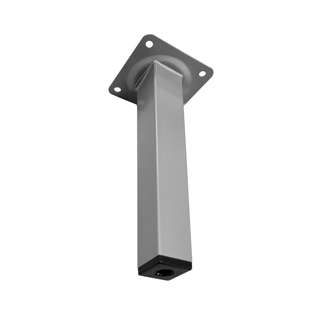 [KAF-BRZ-6908-G] PATA HIERRO CUADRADA 25X25MM 8CM GRIS