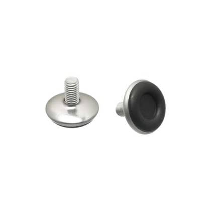 [KAF-F-528] PATIN REGULABLE M8 28X15MM INOX