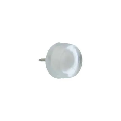 [KAF-F-218] PATIN SILICONA TRANSPARENTE CON CLAVO SIMPLE 18MM