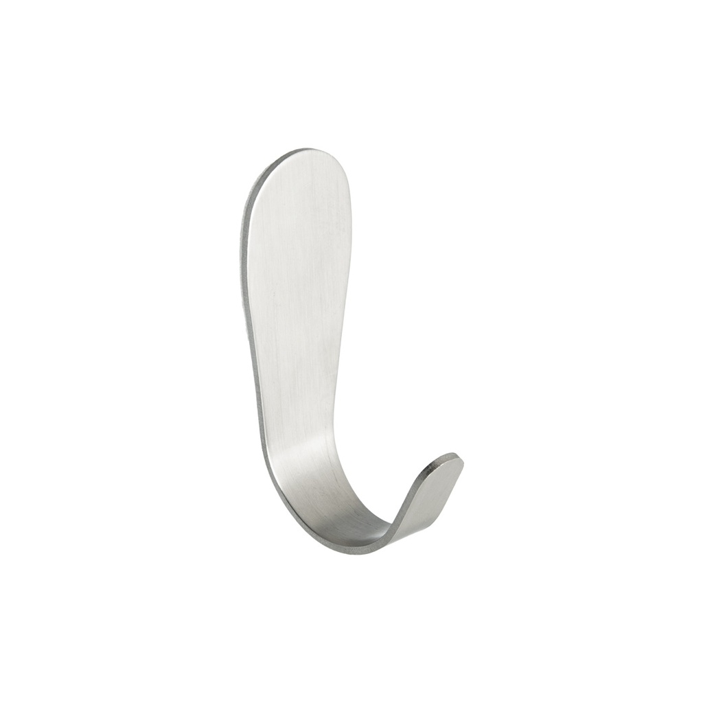 PERCHA GRANDE ACERO INOXIDABLE 25X68X11MM