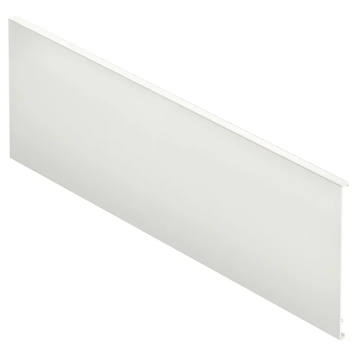 [KAF-513.70.729] PERFIL ALTO ALUM. 1200MM MATRIX BOX P FTE CAJON INTERNO BLANCO