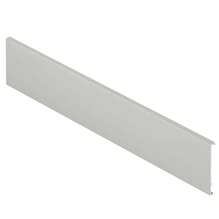 [KAF-513.70.919] PERFIL BAJO ALUM. 1200MM MATRIX BOX P FTE CAJON INTERNO PLATA