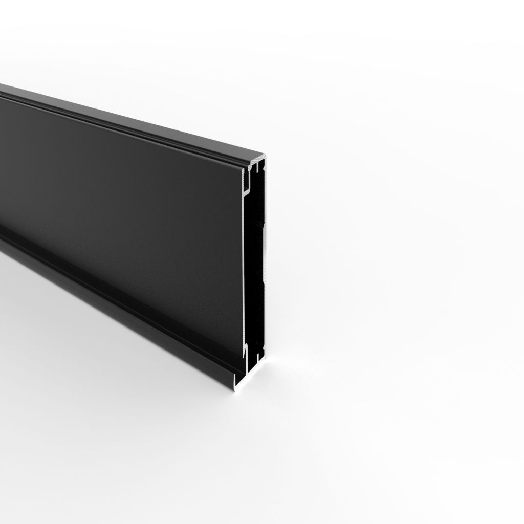 PERFIL PUERTA SIERRA NEGRO 20X45 CON BURLETE
