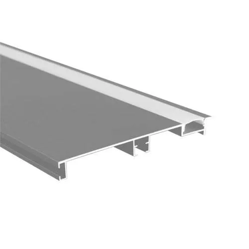 PERFIL ZOCALO PARA LED 10CM X 3M  ALUMINIO