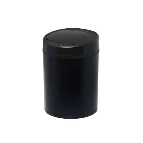 PORTA RESIDUOS AUTOMATICO 6LTS NEGRO