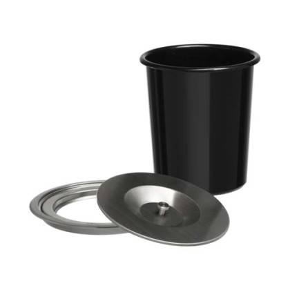 [KAF-TB-505] PORTA RESIDUOS DE MESADA 5LTS TAPA DE ACERO INOXIDABLE