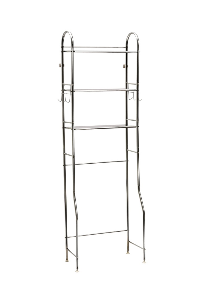 RACK ORGANIZADOR DE BAÑO DE ACERO INOXIDABLE