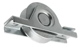 RUEDA ACERO TRAFILADO "V" C/RULEMAN 60MM CON SOPORTE