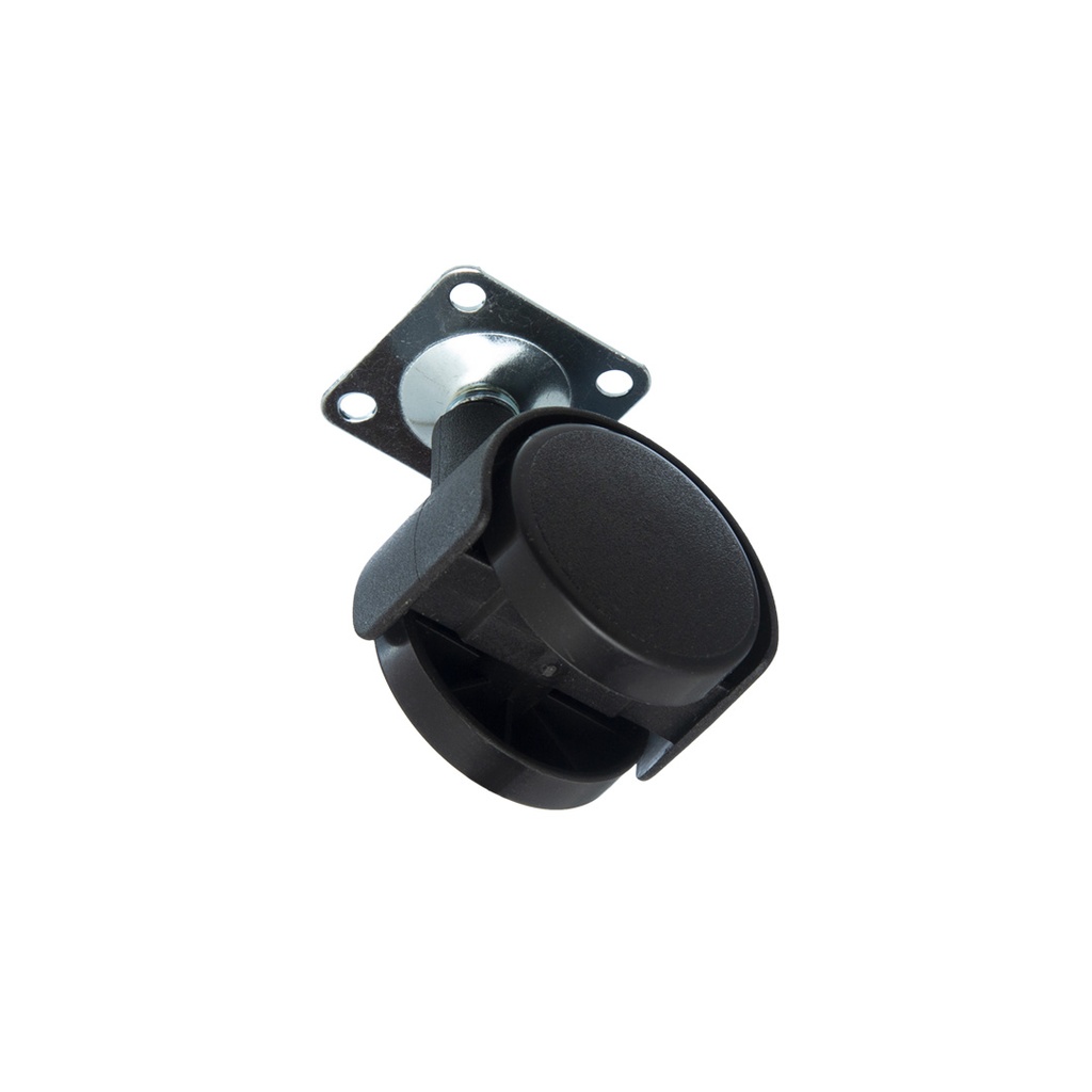 RUEDA DUAL CON BASE 40MM