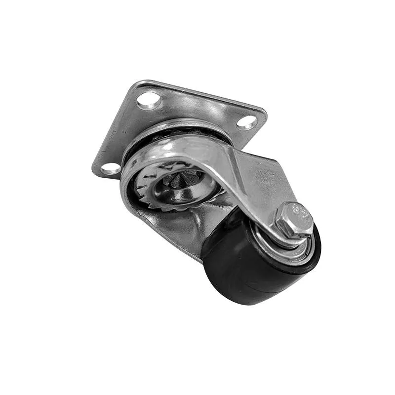RUEDA NYLON SIN FRENO 28X25X50MM DOBLE RULEMÁN