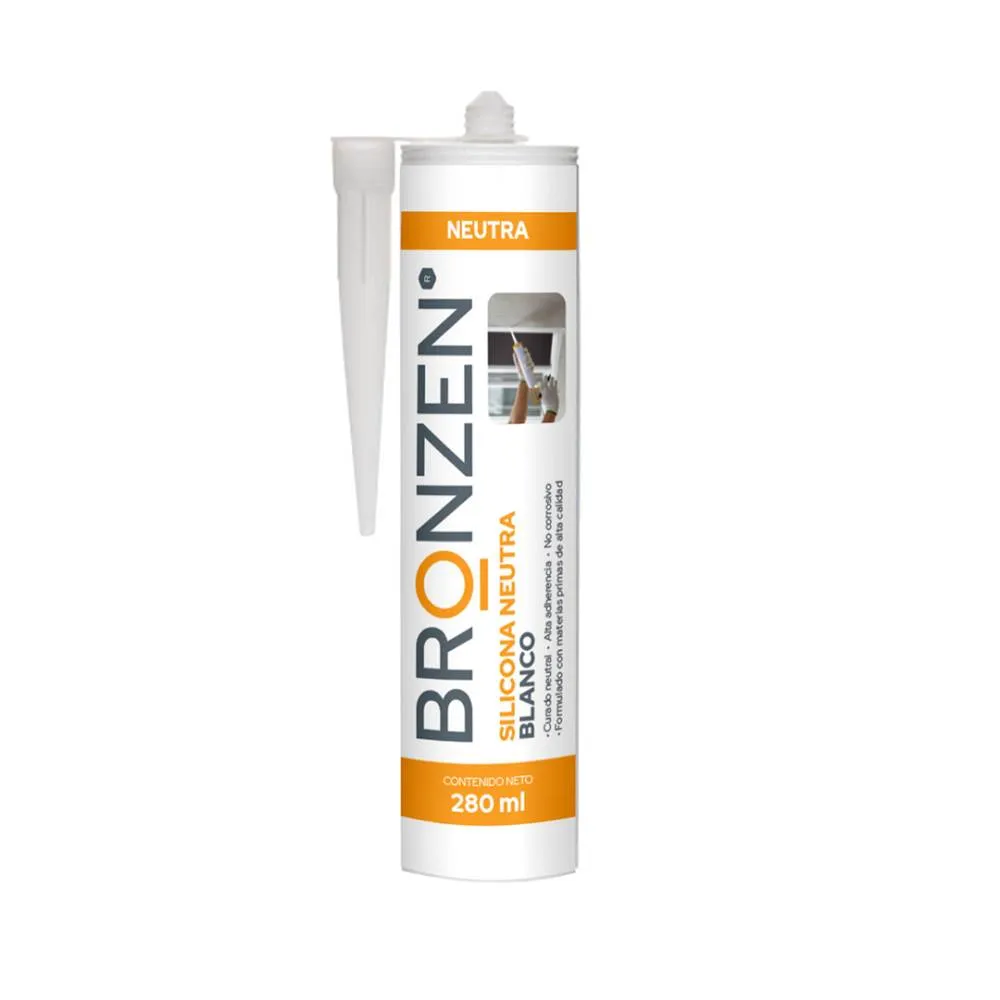 SILICONA ACÉTICA 280 ML BLANCO