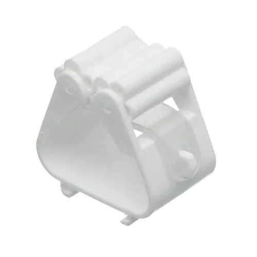 SOPORTE ESCOBERO AUTOADHESIVO SIMPLE BLANCO