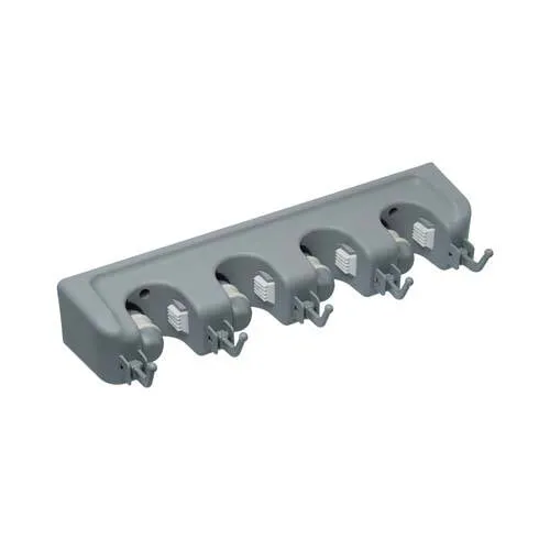 SOPORTE ESCOBERO MULTIPLE CON PERCHA