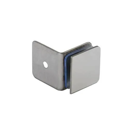 SOPORTE FIJO 90° CROMADO VIDRIO-PARED