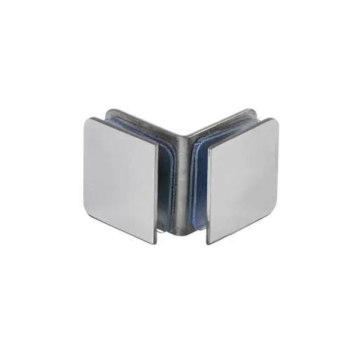 SOPORTE FIJO 90° CROMADO VIDRIO-VIDRIO