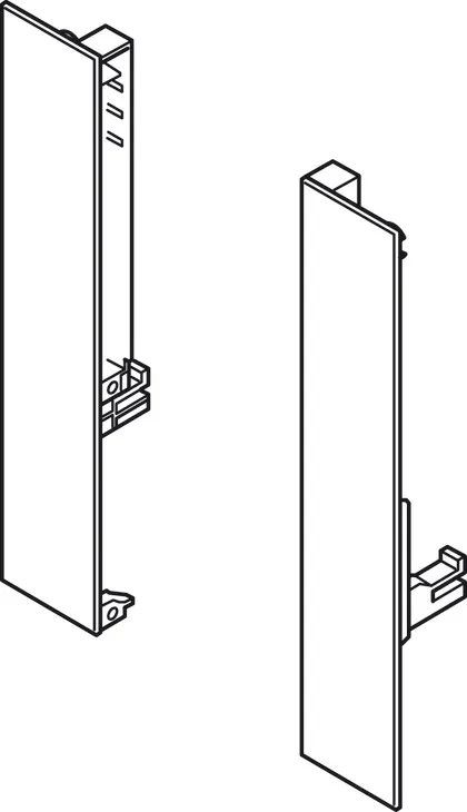 [KAF-552.70.398] SOPORTE PANEL FRONTAL 199MM MX. S ANTRACITA