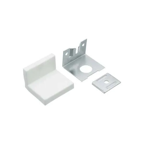 SOPORTE PARA ALACENA "L"  BLANCO CON TAPA