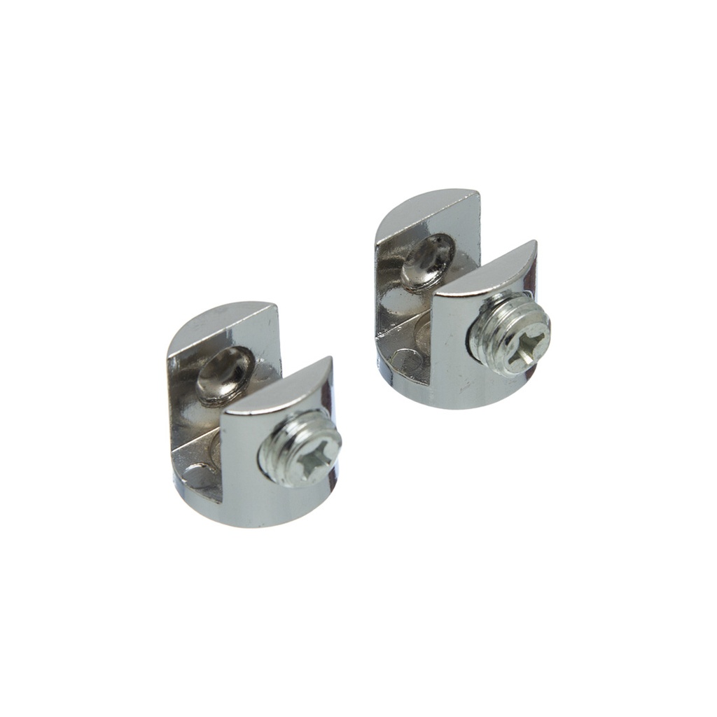 [KAF-V-110] SOPORTE PARA ESTANTE DE VIDRIO 8 A 10MM CROMADO