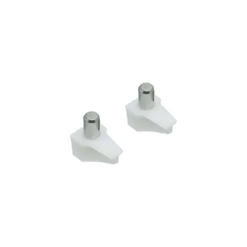 SOPORTE PARA ESTANTE PVC DIAM 5MM BLANCO