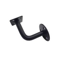 SOPORTE PASAMANO ACERO INOXIDABLE NEGRO PLANO APLICAR