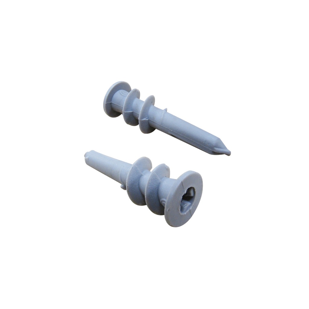 TARUGO DURLOCK AUTOPERFORANTE N°8 PVC PARA YESO 250UN