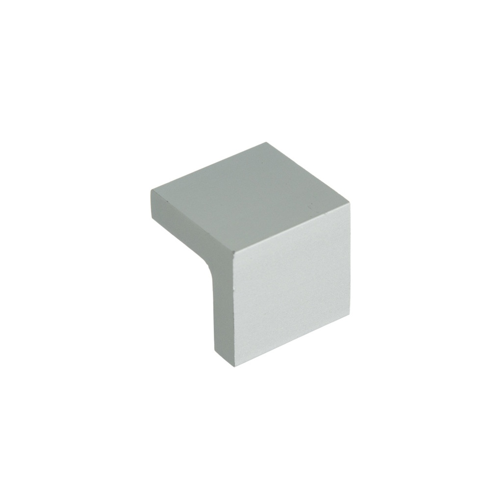TIRADOR "L"  CROMO MATE 26X25X25MM