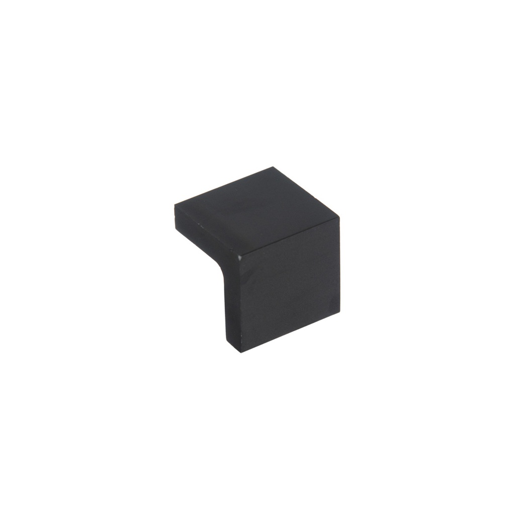 TIRADOR "L"  NEGRO 26X25X25MM