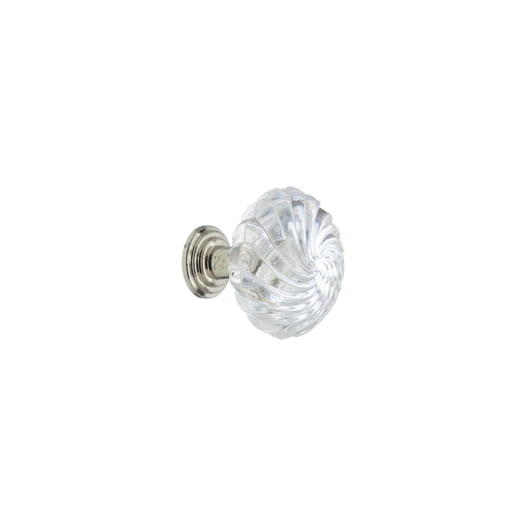 TIRADOR ACRILICO ESPIRAL 29X27MM