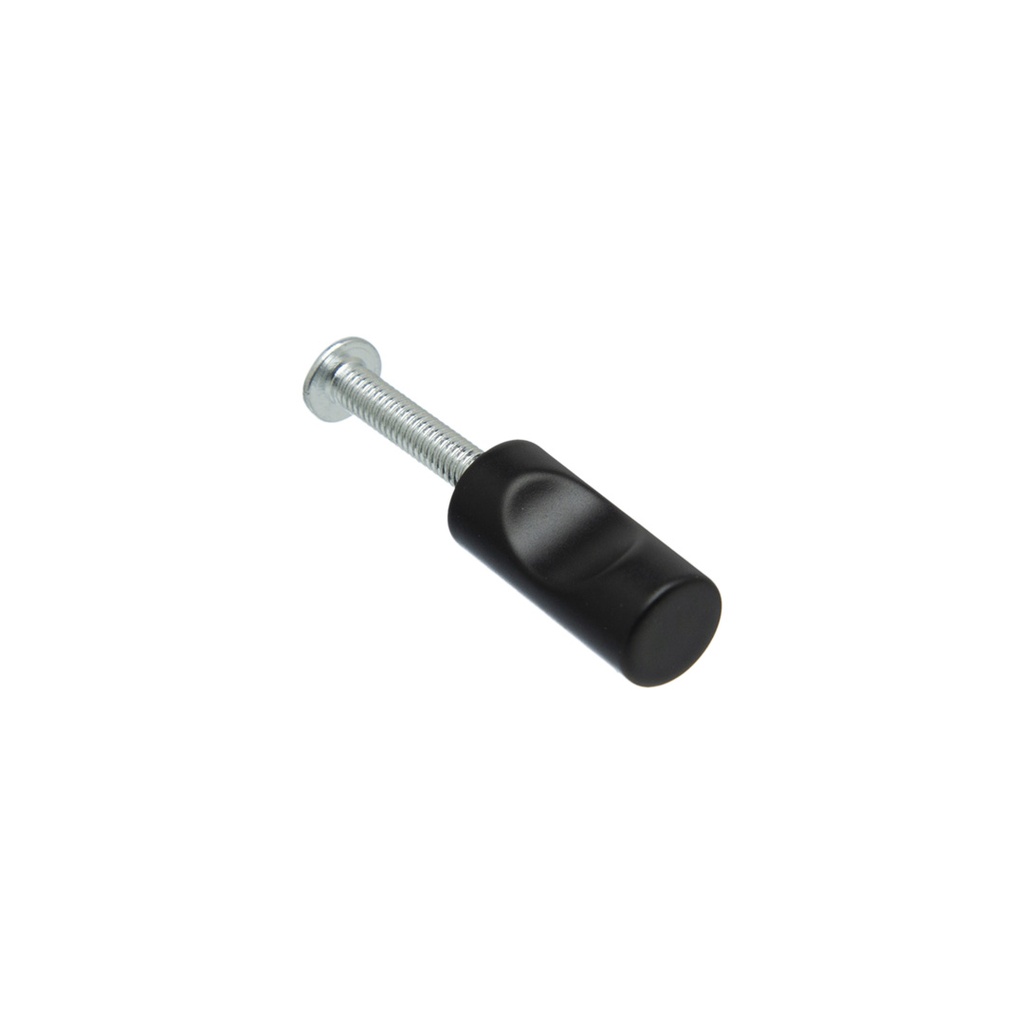 TIRADOR CILINDRO NEGRO 10X22MM
