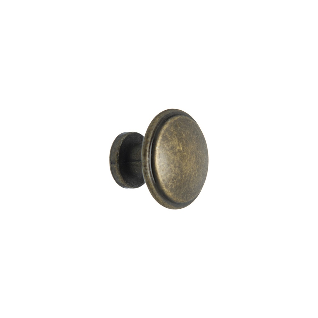 TIRADOR CON FILETE BRONCE VIEJO 26X21MM
