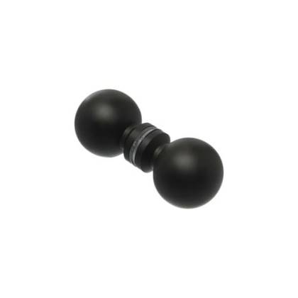 [KAF-HB-TIR-102-N] TIRADOR PARA VIDRIO MOD ESFERICO JUEGO NEGRO