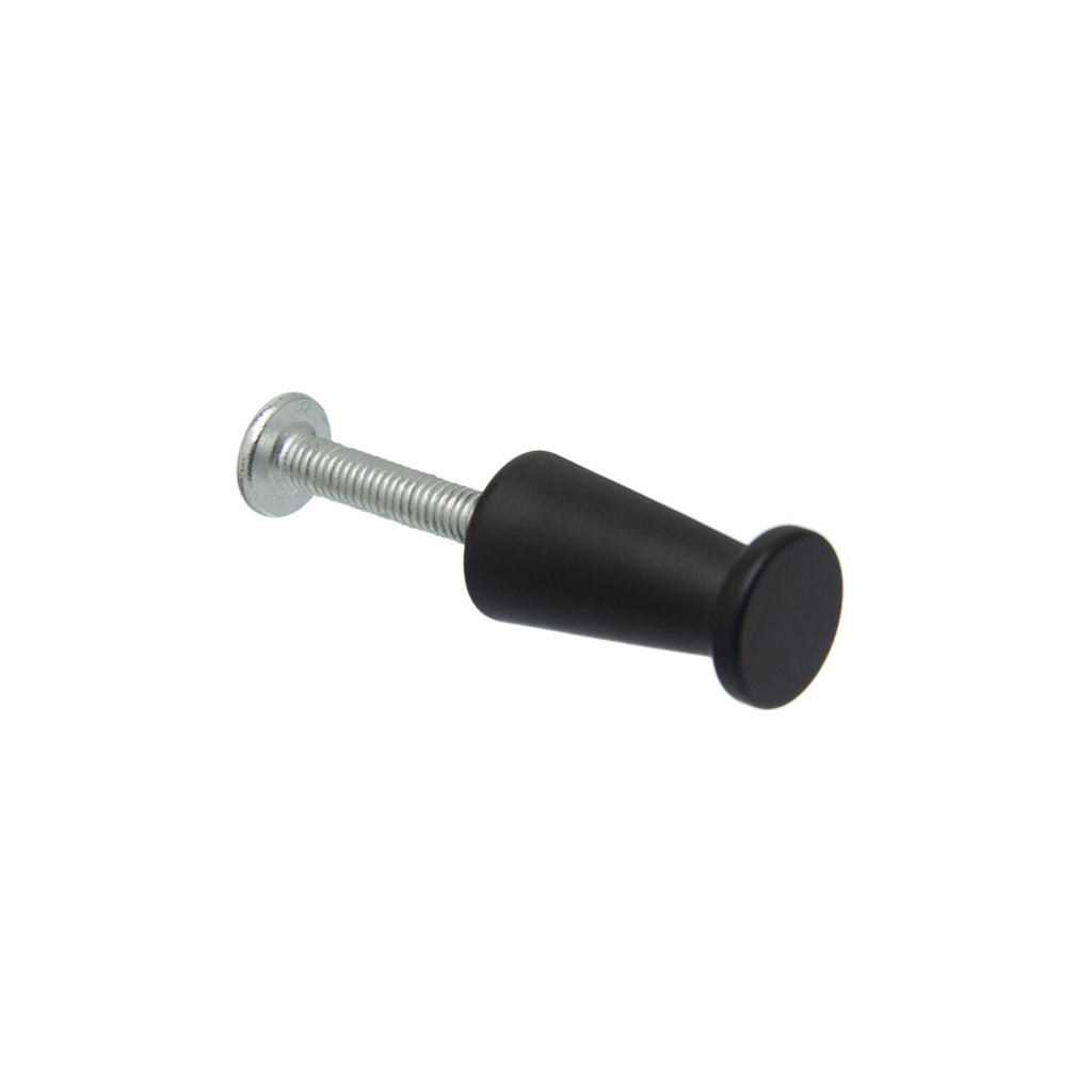 TIRADOR PEON  NEGRO 12X22MM