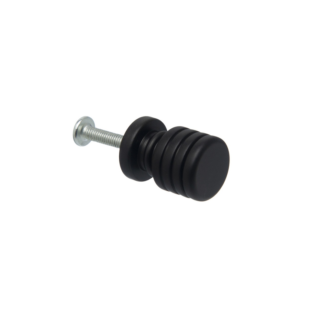 TIRADOR RAYADO NEGRO 18X25MM