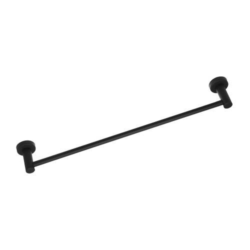 TOALLERO BARRAL REDONDO SIMPLE 600X85MM NEGRO