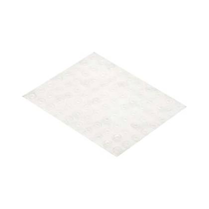 TOPE AUTOADHESIVO  TRANSPARENTE 8X2MM