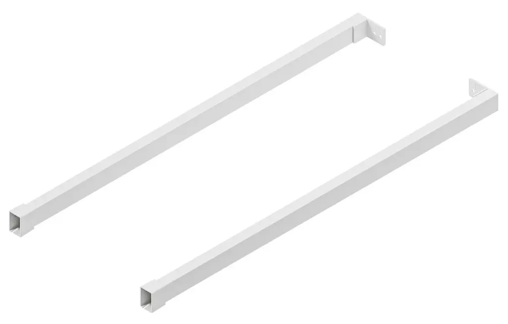 VARILLA LONG. RECTANGULAR MATRIX BOX P 500MM BLANCO