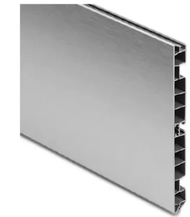 ZOCALO 150MM ALUMINIO X 3MTS