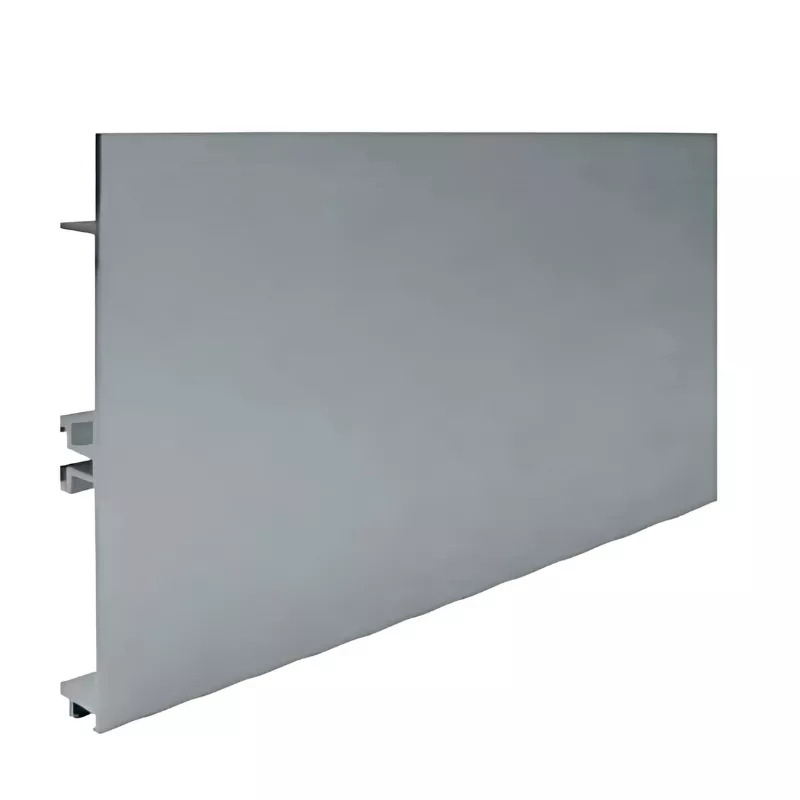 [KAF-713.32.902] ZOCALO PVC 120MM 4MTS TERMINACION INOX.