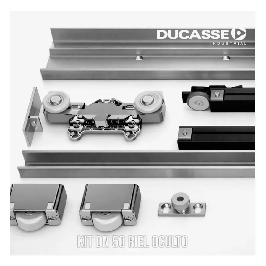 KIT DN-50 RIEL OCULTO