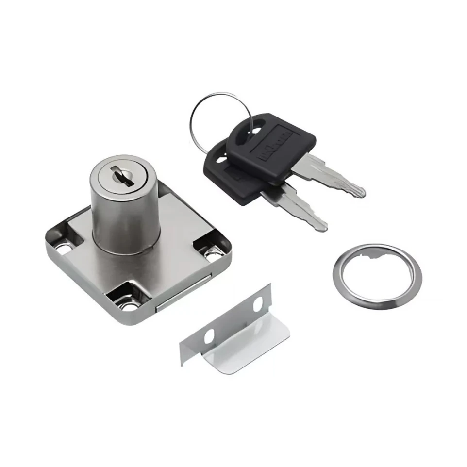 CERRADURA PARA CAJON BASE CUADRADA