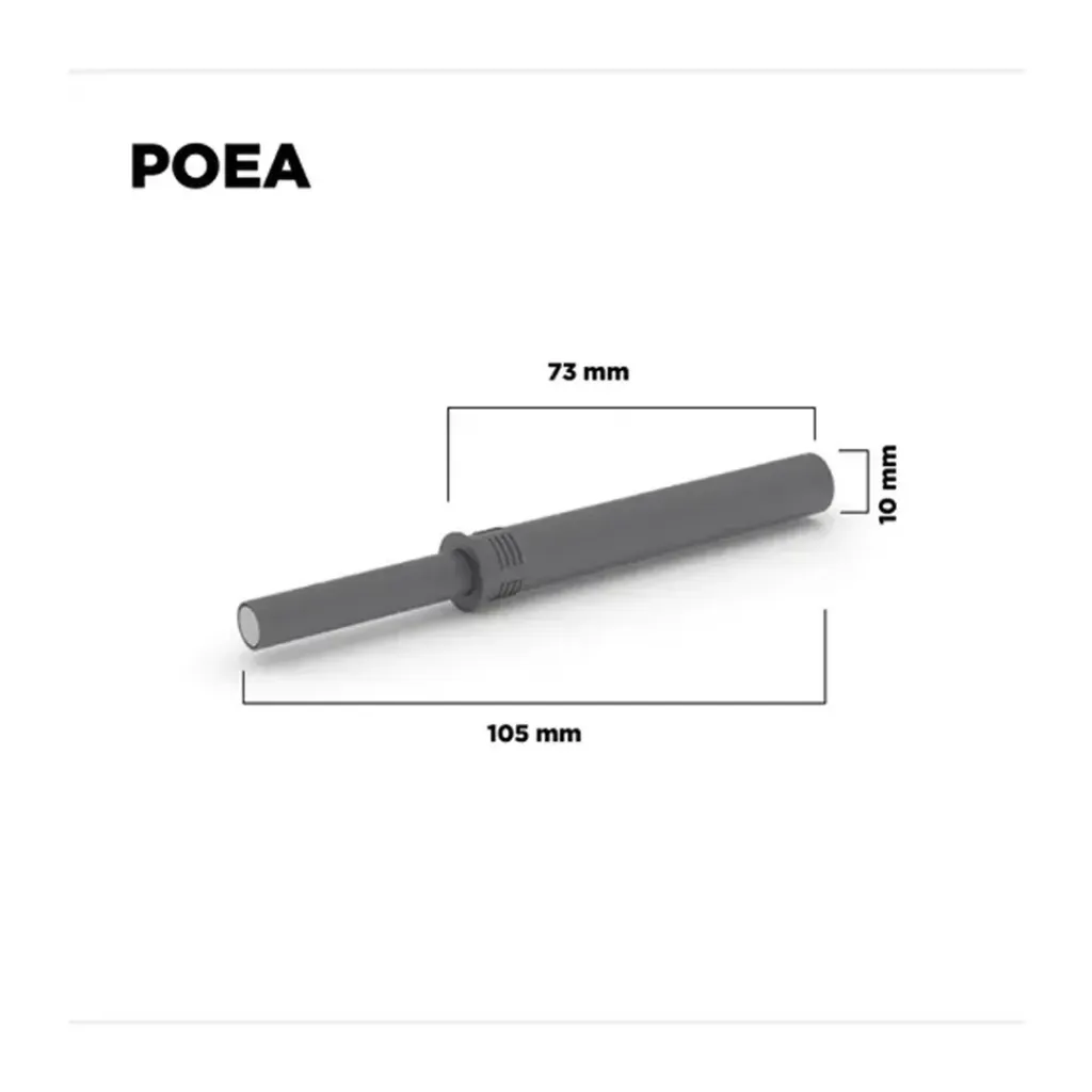 PUSH OPEN DE EMBUTIR 30 N ANTRACITA
