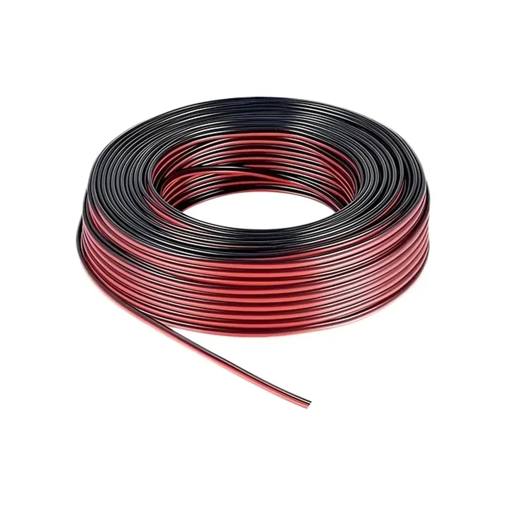 [KAF-CBRN] CABLE PARALELO BIPOLAR 2 x 0.2 mm ROJO Y NEGRO