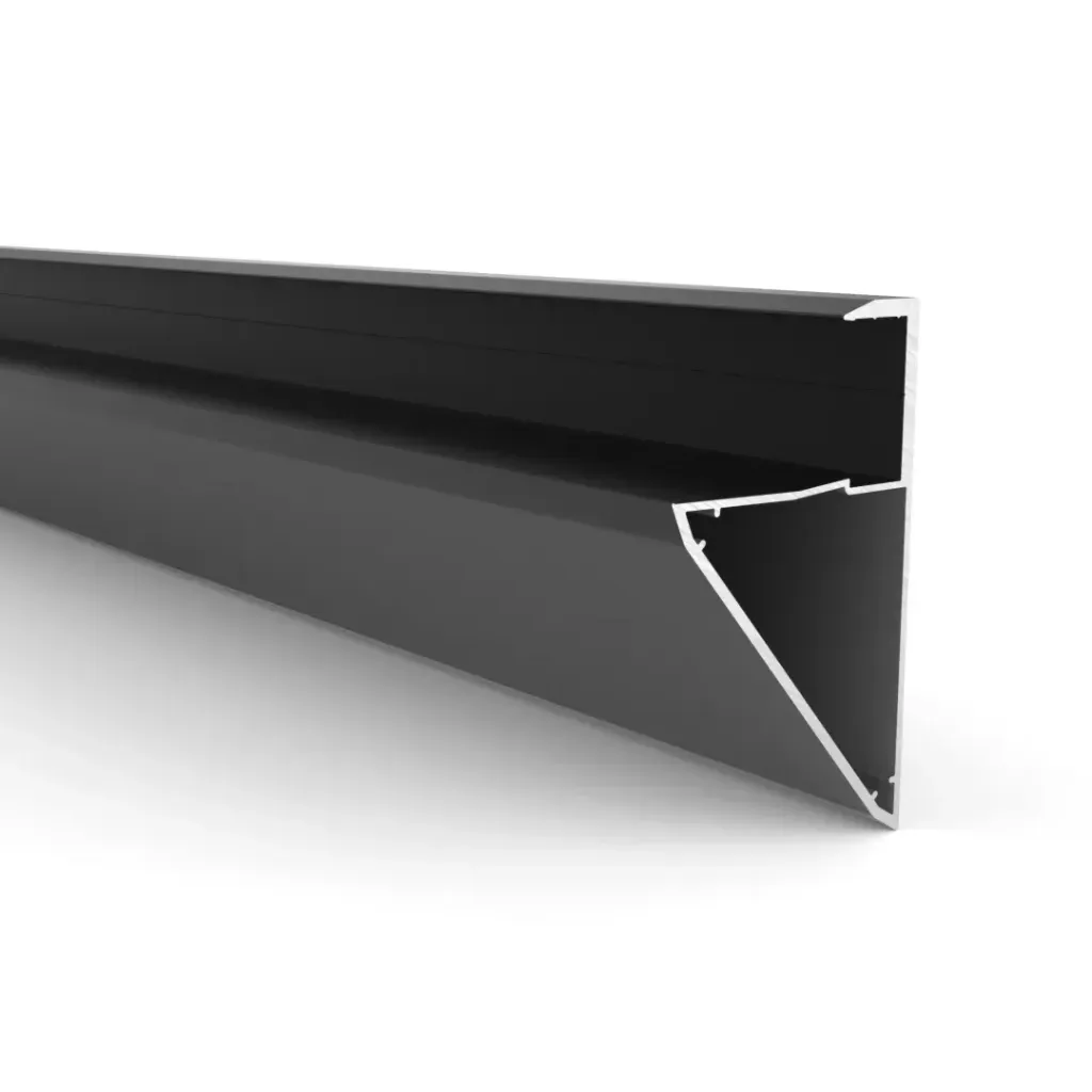 SOPORTE ESTANTE PARA PLACA DE 18 MM NEGRO