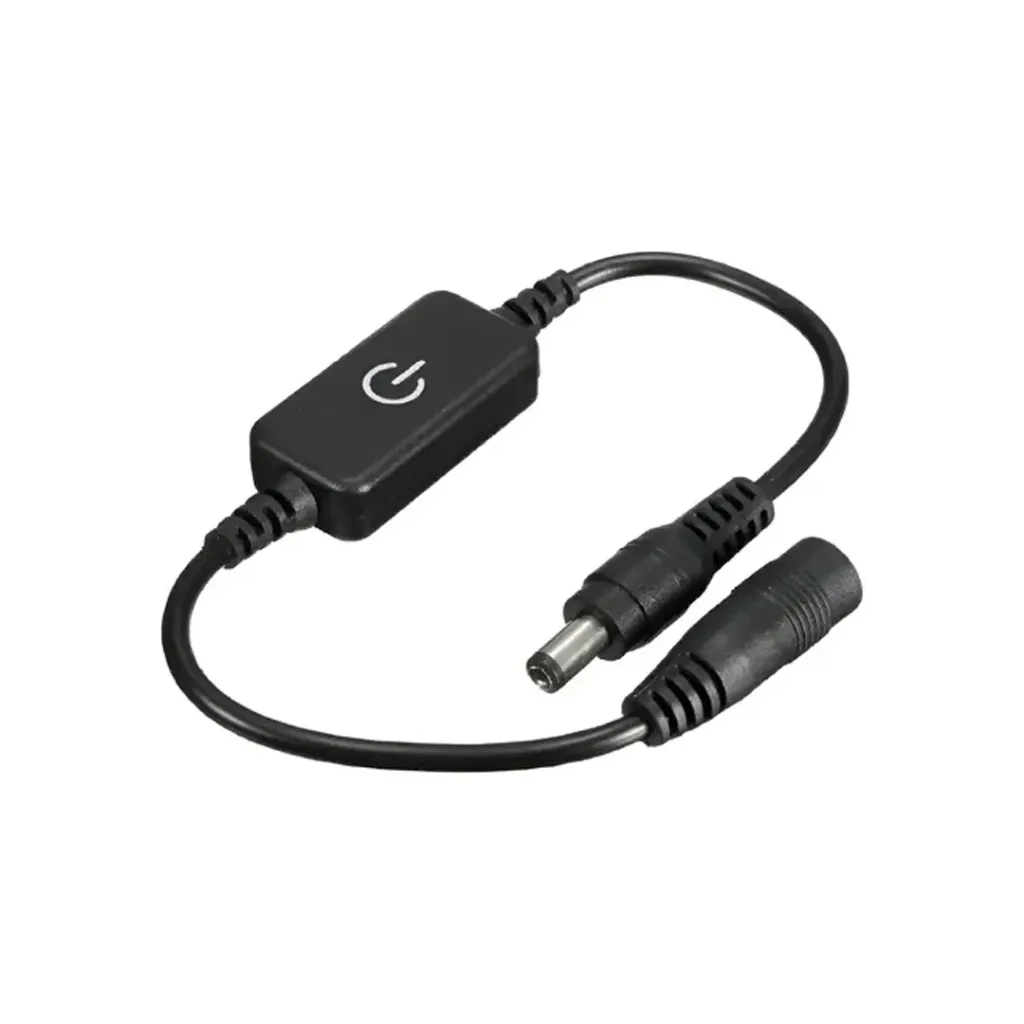 DIMMER TÁCTIL NEGRO 8A