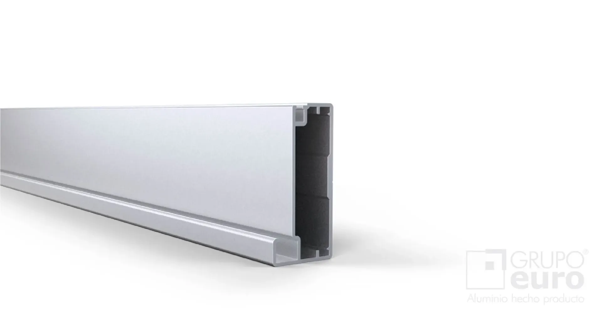 PERFIL PUERTA TOP 20X45 CON BURLETES G. EURO