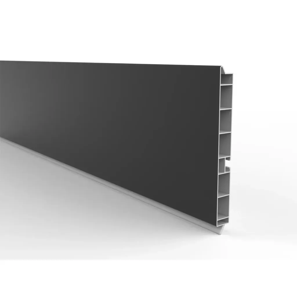 ZOCALO PVC 100MM NEGRO 2.95MTS G. EURO