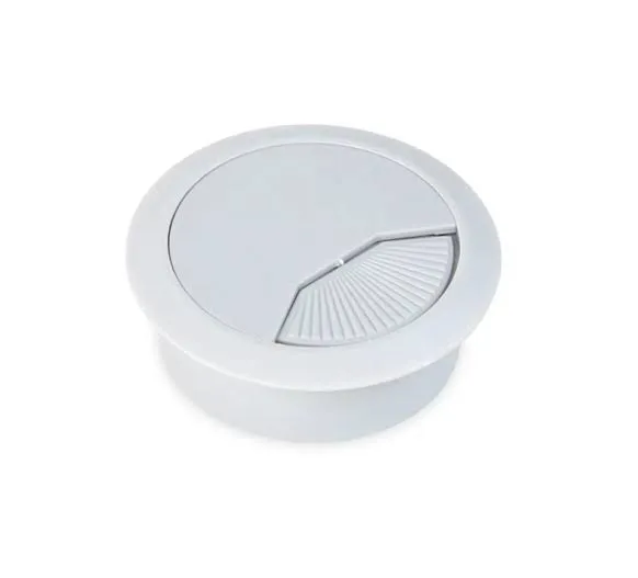 PASACABLE REDONDO BLANCO 60MM WEISMAL