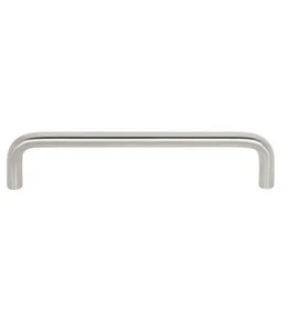 TIRADOR AC. INOX. MATE 10/203x35MM HAFELE